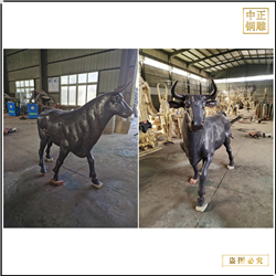 銅牛雕塑批發(fā)價(jià)格  